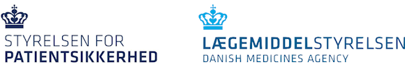 Logo for Styrelsen for Patientsikkerhed
