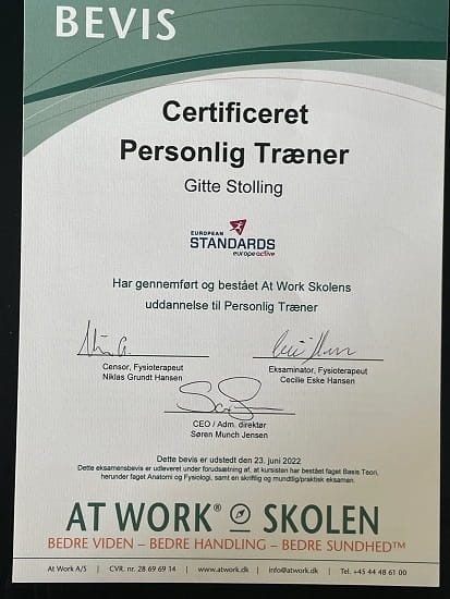 certificeret personlig træner hos ultimate body coach