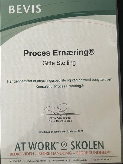 Certificeret kostvejleder hos ultimate body coach