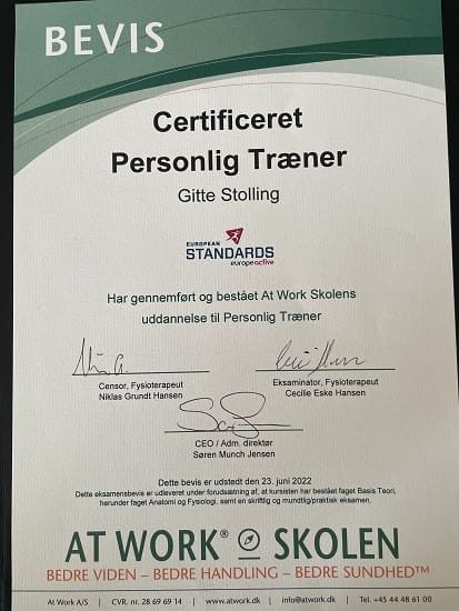 Certificeret personlig træner hos ultimate body coach